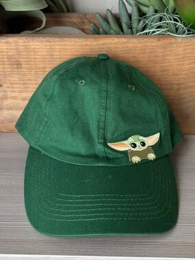 Star Wars Grogu Baseball Cap Green.Adjustable Small
